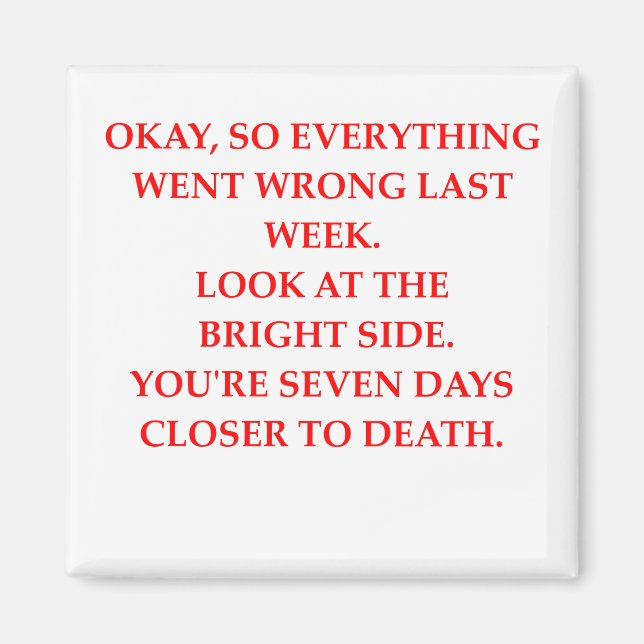 DÖD MAGNET (Framsidan)