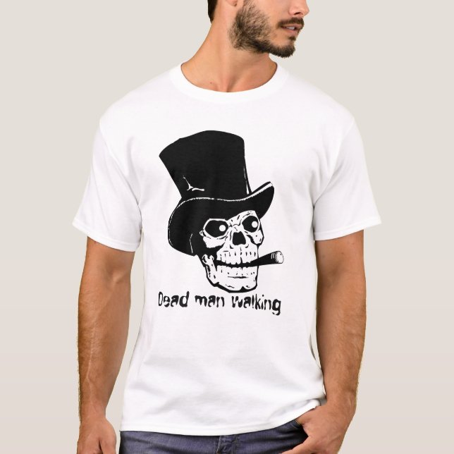 Död man går t shirt (Framsida)