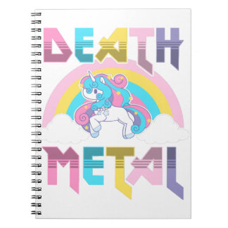 Död Metall Anteckningsbok