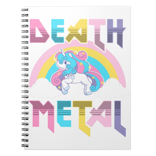 Död Metall Anteckningsbok (Framsidan)