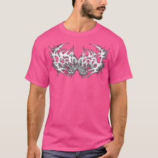 Död Metall Band Logotyp Symbol Font Metalhead Musi T Shirt