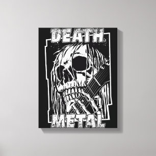 Död Metall Canvastryck