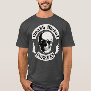 Död Metall Forever Heavy Metall Music Genre Skull T Shirt