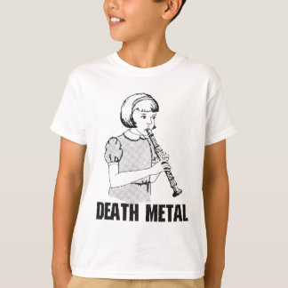 Död Metall Funny Music Genre Heavy Metall Humor Tee