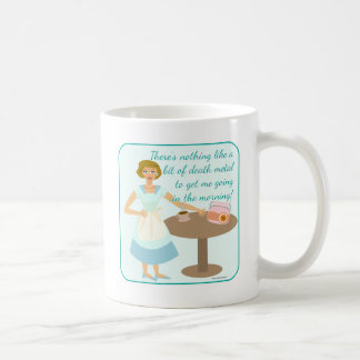 Död Metall Housefru Kaffemugg