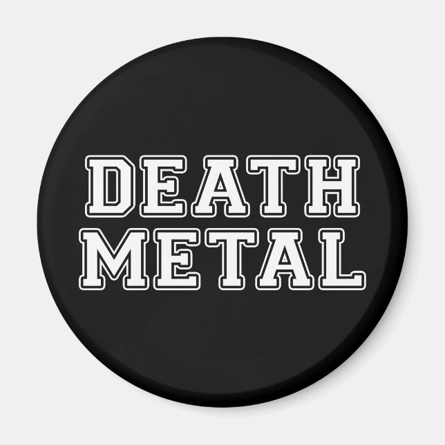 Död Metall Magnet (Framsidan)