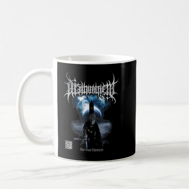 Död Metall Old school Merch Kaffemugg (Vänster)