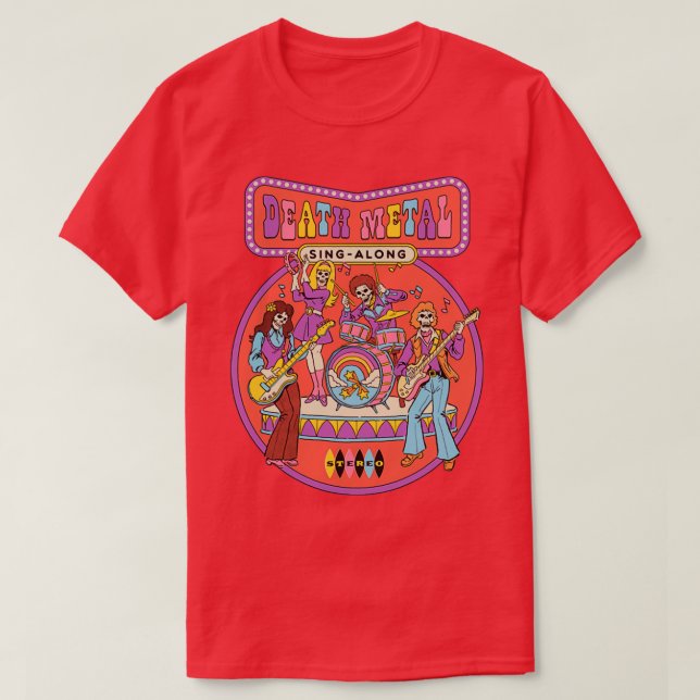 Död Metall SingAlong T Shirt (Design framsida)
