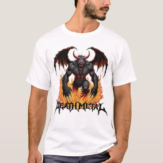 Död Metall T Shirt (Framsida)