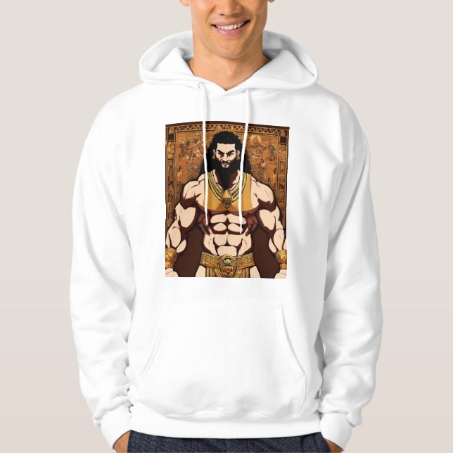 Död Metall Tattoo Hoodie for Boys (Framsida)