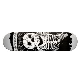 Död mexicansk tokig Mariachiskalle Skateboard Bräda 19,5 Cm
