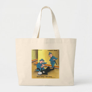 Död Mim Funny Tees Muggar Kort Present Etc Jumbo Tygkasse