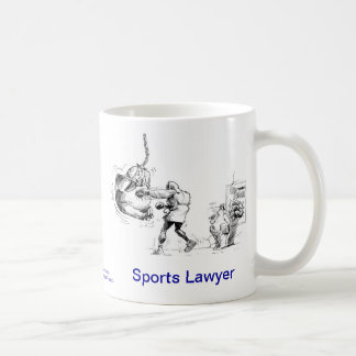 Död mugg för kaffe för Lawyer™ sportadvokat