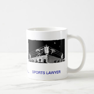 Död mugg för kaffe för Lawyer™ sportadvokat