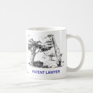 Död mugg för Lawyer™ patenterad advokatkaffe