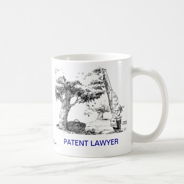 Död mugg för Lawyer™ patenterad advokatkaffe (Höger)