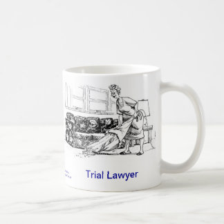 Död mugg för Lawyer™ rättegångsadvokatkaffe