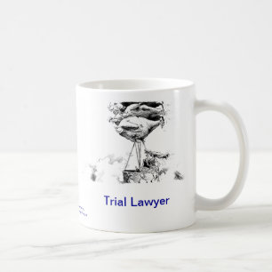 Död mugg för Lawyer™ rättegångsadvokatkaffe