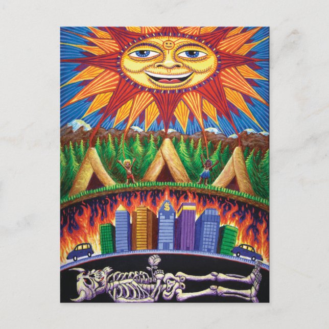 Död n Reborn  Vykort (Framsida)