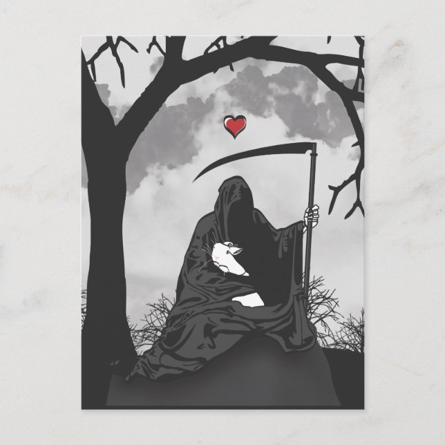 DÖD OCH BUNNY VYKORT (Framsida)