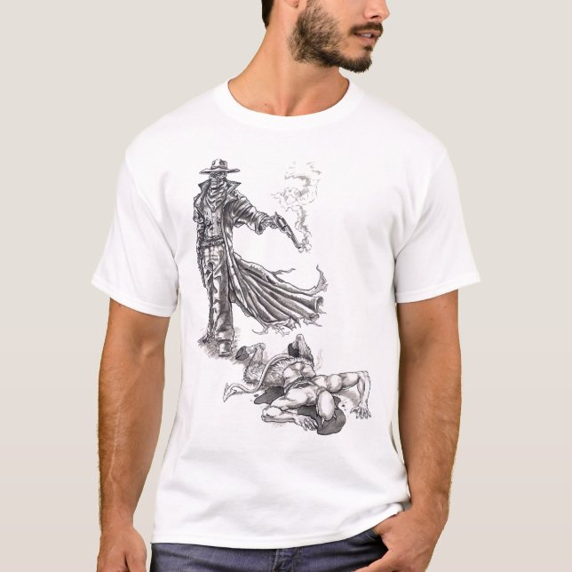 Död och djävulen t-shirt (Framsida)