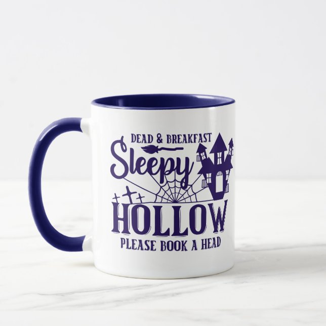 Död och frukost Sleepy Hollow Halloween Mugg (Vänster)