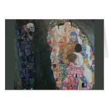 Död och Life Gustav Klimt