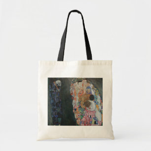 Död och liv av Gustav Klimt Vintage Art Nouveau Tygkasse