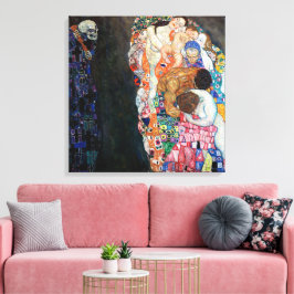 Död och liv | Gustav Klimt | Canvastryck
