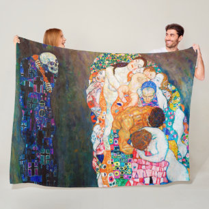 Död och liv, Gustav Klimt Fleecefilt