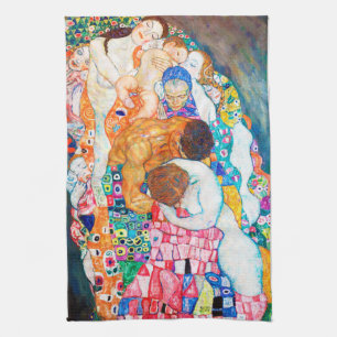 Död och liv, Gustav Klimt Kökshandduk