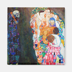 Död och liv, Gustav Klimt Magnet