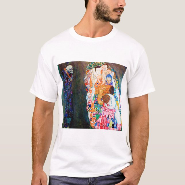 Död och liv, Gustav Klimt T Shirt (Framsida)