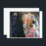 Död och liv | Gustav Klimt | Vykort<br><div class="desc">Döden och livet är en 19010-15-målning av Gustav Klimt.</div>