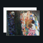 Död och liv | Gustav Klimt | Vykort<br><div class="desc">Döden och livet är en 19010-15-målning av Gustav Klimt.</div>