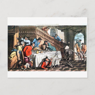 Död och rävjakt vykort