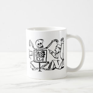 Död och röntgadoktorn circa 1951 kaffemugg