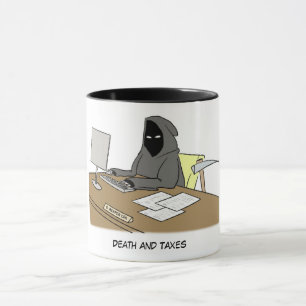 Död- och skattmugg mugg