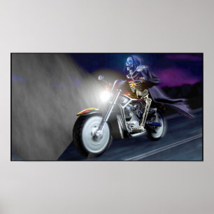 Död på en cykel poster