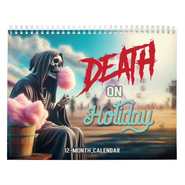 Död på semester! Kalender (Omslag)