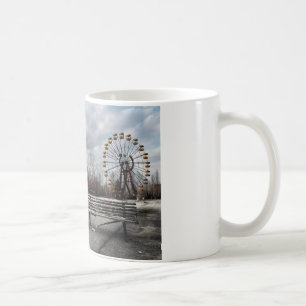 Död pariserhjul kaffemugg