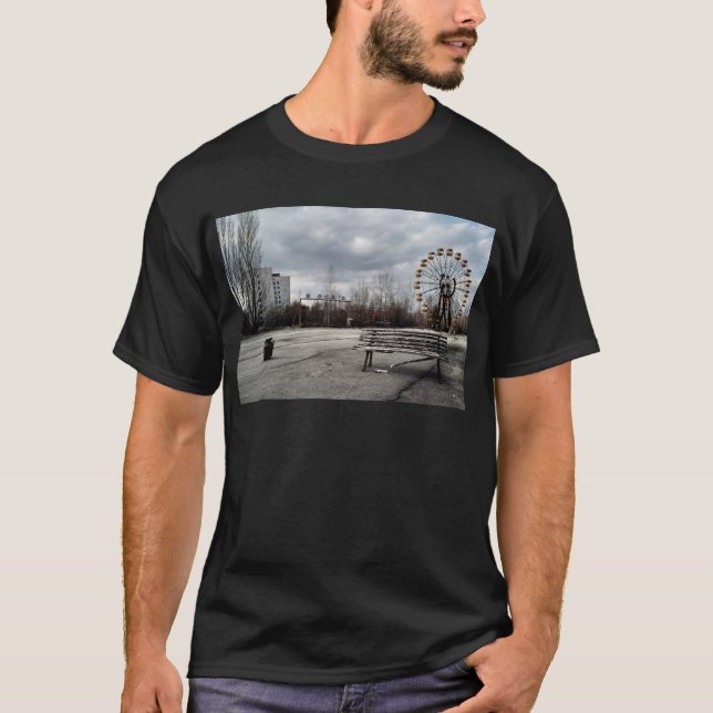 Död pariserhjul t shirt (Framsida)