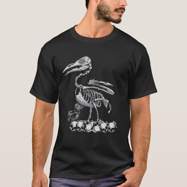 Död pelican - ingen bakgrund t shirt (Framsida)
