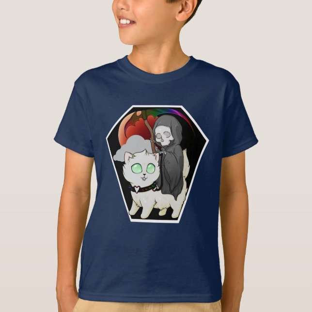 Död Rides T Shirt (Framsida)