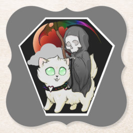 Död Rides Underlägg Papper