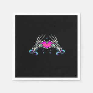 Död - Skeleton Heart Händer Pappersservett