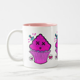 Död söt Cupcake-mugg Två-Tonad Mugg