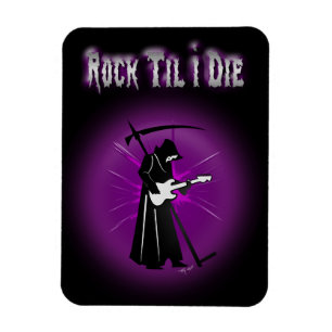 Död & Sten 'n' Roll Magnet