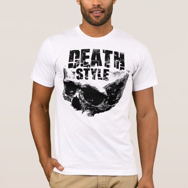 Död Stil Kalle Design T Shirt (Framsida)