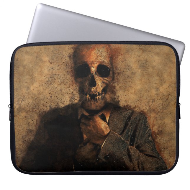 Död struktur laptop fodral (Framsidan)